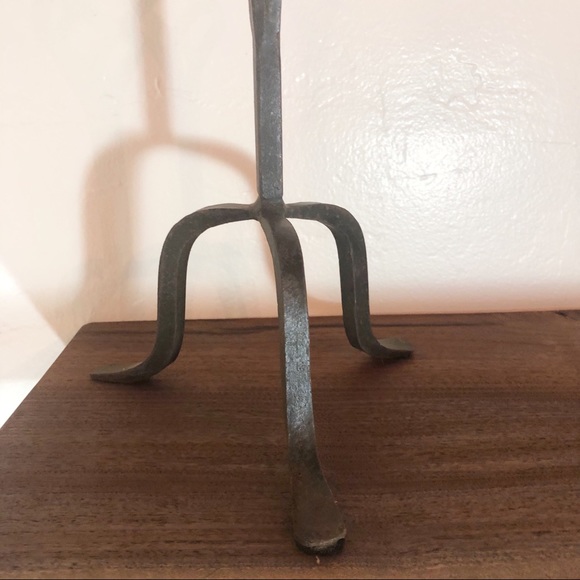 Vintage wrought iron candle holder from Big Sur - Picture 5 of 5